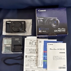 キヤノン Canon Powershot SX740 HS ブラック