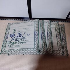 座布団 イ草 5枚の画像