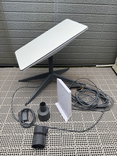 スターリンク（Starlink）第二世代　アンテナアダプター、LANアダプター付き