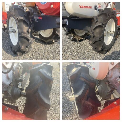 石川県発】YANMAR ヤンマー デカポチ DK7 耕うん機 中古 引取限定 石川