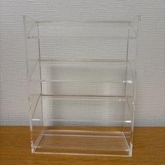 化粧品ラック(クリア)