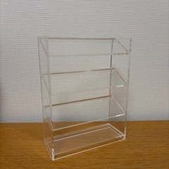 化粧品ラック(クリア)の画像