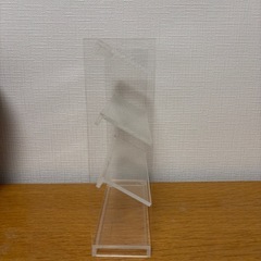 化粧品ラック(クリア)の画像