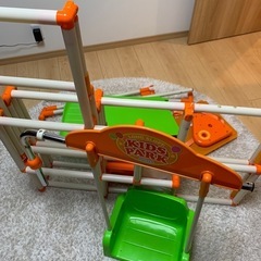 室内ジャングルジム　おりたたみロングスロープキッズパークプラス