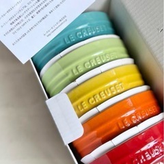 LE CREUSET ルクルーゼ スモール ライスボウル 5個セットの画像