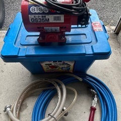 100Vモーター動噴機‼️実働中古品。の画像