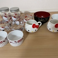 未使用品　ハローキティ　食器セット