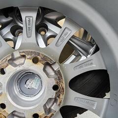 WEDS JOKER 15インチ ホイール スタッドレス 195/65/15 4本セットの画像