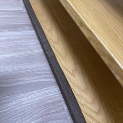 無印良品　棚　ステンレスユニットシェルフ　オーク材棚セット　ワイド　中の画像