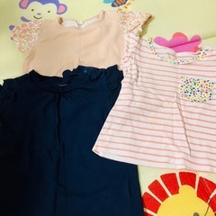 女の子70センチ服・帽子の画像