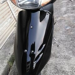 ライブディオ　新品　フロントカバー　黒　社外品の画像