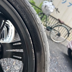 19インチホイールタイヤセット　225/35/19 PCD114.3 8J +48の画像