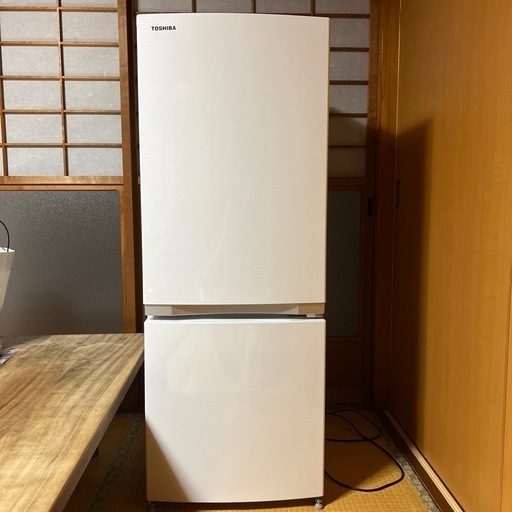 東芝冷蔵庫　153ℓ 美品『引渡し決まりました。』