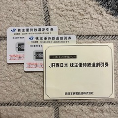 JR西日本優待券