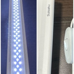 受付終了【Tetra ガラス水槽60cmセット】LEDライト・外掛けフィルター付き（中古） の画像