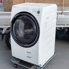 全国最安💎2021年製SHARPドラム式洗濯乾燥機 ES-S7F...