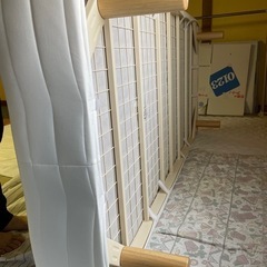 【無印良品　シングルベッド】の画像