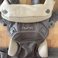【NUNA】ヌナカドル　 抱っこ紐 メッシュ　マグネットバックル　フロスト（グレー）の画像