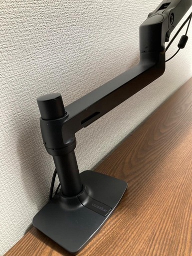 モニターアーム エルゴトロン LX デスク マットブラック