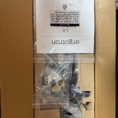 モニターアーム エルゴトロン LX デスク マットブラックの画像