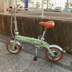 折りたたみ電動アシスト自転車【Holdon Q1J 】の画像