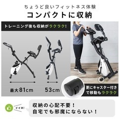ハイガー　フィットネスバイクの画像