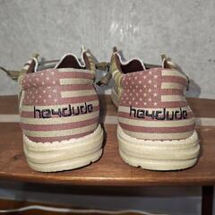 新品 heydude カモフラ柄 27.5cmの画像
