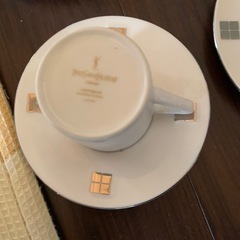 コーヒーカップ　ケーキ皿　セット　イヴサンローラン　ブランドの画像