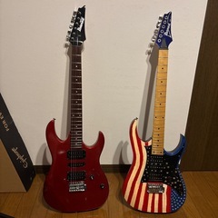 アイバニーズエレキギター2本パーツ取りなど等に。