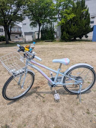 変速付き子ども用自転車 22インチ (ミニピン) 長久手古戦場の