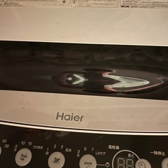 洗濯機と食器棚のセット