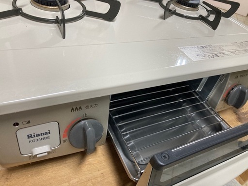 ☆ジモティ割あり☆ リンナイ ガステーブル LPガス 21年製