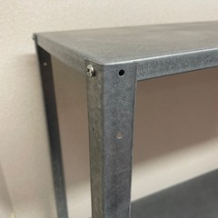 4段オープンラック　シルバーの画像