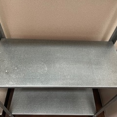 4段オープンラック　シルバーの画像