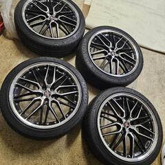 終了、20インチ アルミ 夏タイヤ 245 40 20の画像