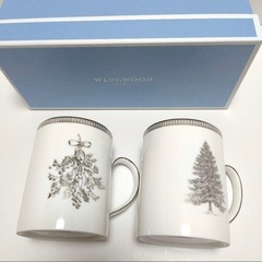 WEDGWOOD ウィンターホワイト マグカップの画像
