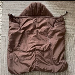 抱っこ紐、ベビーカー用 防寒ケープの画像