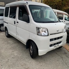 珍しいハイブリッドのハイゼットバン