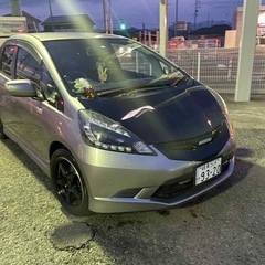 ホンダ　フィット　社外ヘッドライトの画像
