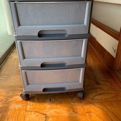 3段収納ケース　