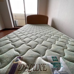  シングルベッド　高級マットレスセット販売