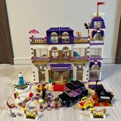 【廃番希少品】LEGO FRIENDS 3セット　ショーステージ　ホテル　ツリーハウスの画像