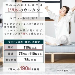 【新品未使用】シングルベッドの画像