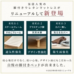 【新品未使用】シングルベッドの画像