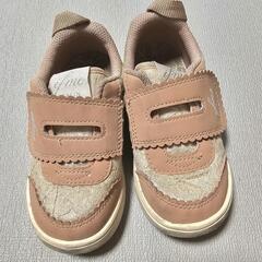 イフミー ピンク レース スニーカー 17cm