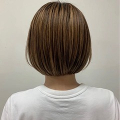 【6月2日 ボブカット】白髪染め＋トリートメント込み