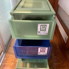 アイリス収納ケース3個セットの画像