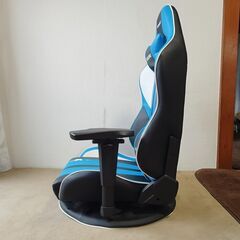 AKRACING 極坐 V2 ゲーミングチェア ゲーミング座椅子 AKレーシング ブルー ぎょくざの画像