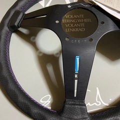 NARDI ステアリング！　2021年限定 パープルステッチ！の画像