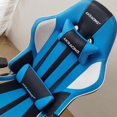 AKRACING 極坐 V2 ゲーミングチェア ゲーミング座椅子 AKレーシング ブルー ぎょくざの画像